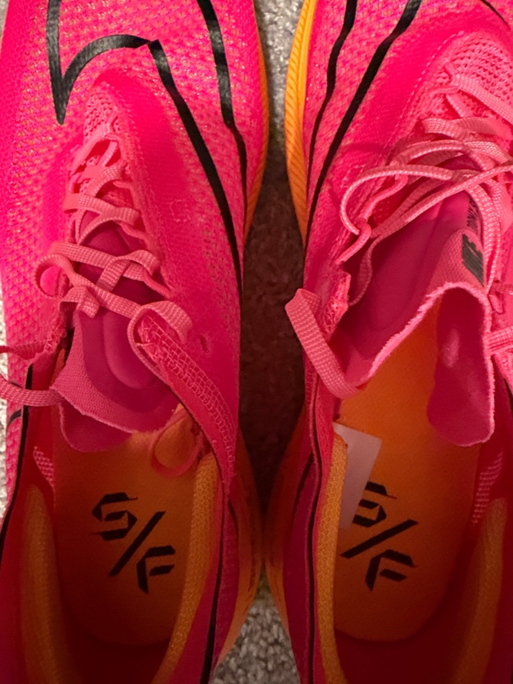 Nike Women's Running Shoes — Hot Pink & Orange W11/M9.5 - Picture 3 of 4